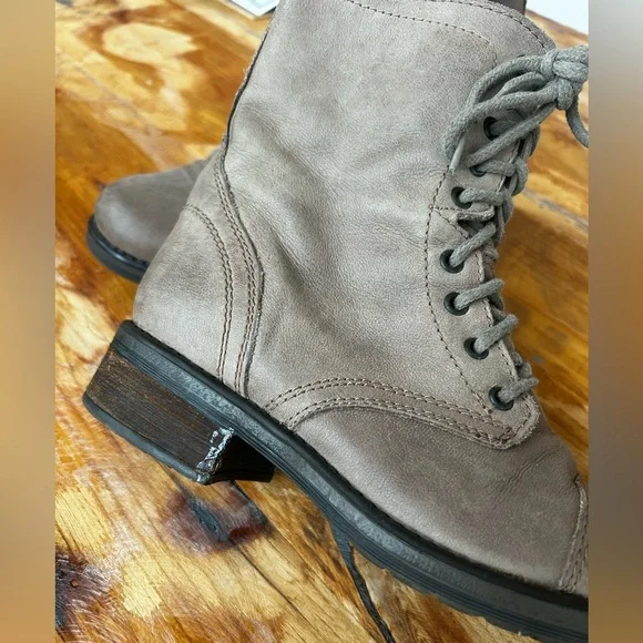 Steve Madden Troopa 2.0 Combat Boots Gray Size 9.5 - Picture 13 of 14
